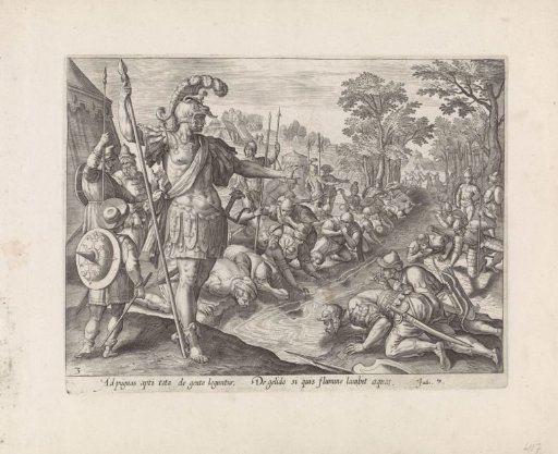 Selection of Gideon's men