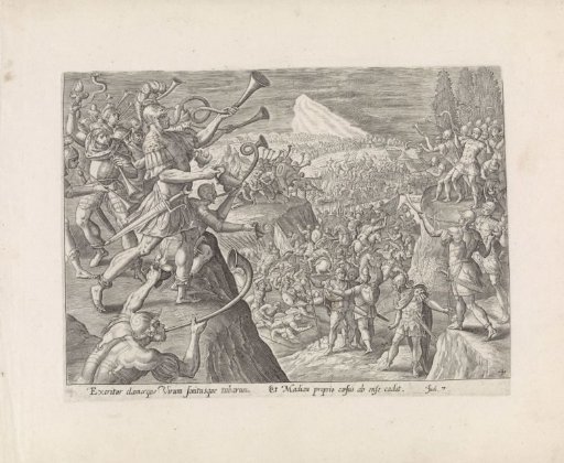 Gideon attacks the Midianites