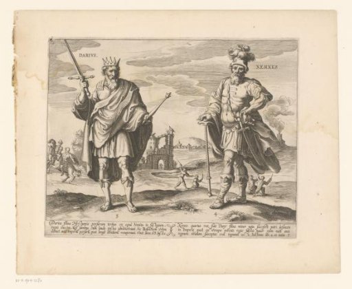 King Darius I and King Xerxes