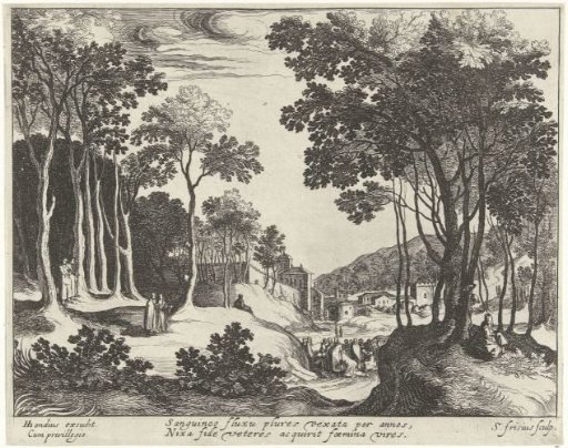 Landscape with Christ and the Healing of the Woman with the Issue of Blood