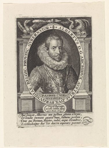 Bust portrait of Albert, Archduke of Austria