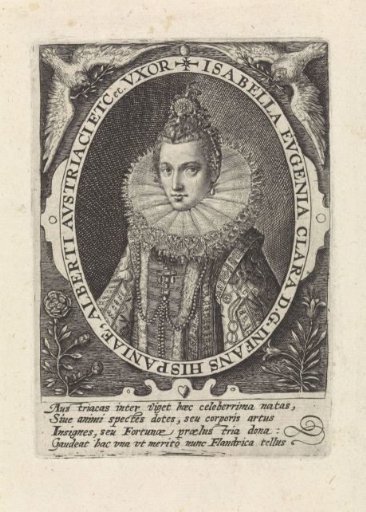Portrait of Isabella Clara Eugenia