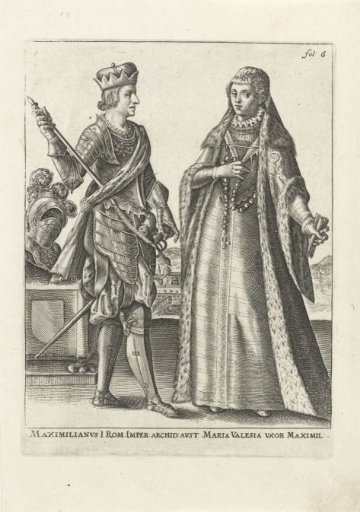 Double portrait of Emperor Maximilian I and Mary of Burgundy