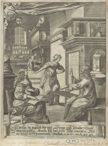 Christ in the House of Martha and Mary