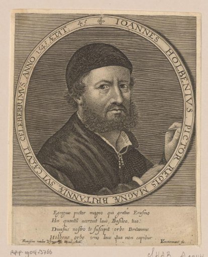 Portrait of Hans Holbein the Younger at the Age of 45