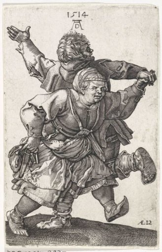 Dancing Peasant Couple