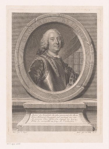 Portrait of Bernard Forest de Bélidor