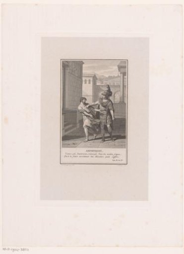 Amphitryon and his servant Sosie