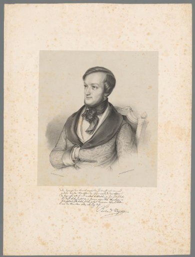 Portrait of Richard Wagner
