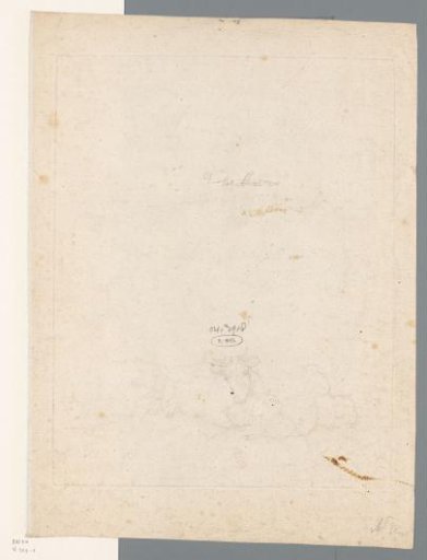 Three lying sheep and a cow