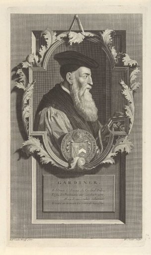 Portrait of Bishop Stephen Gardiner