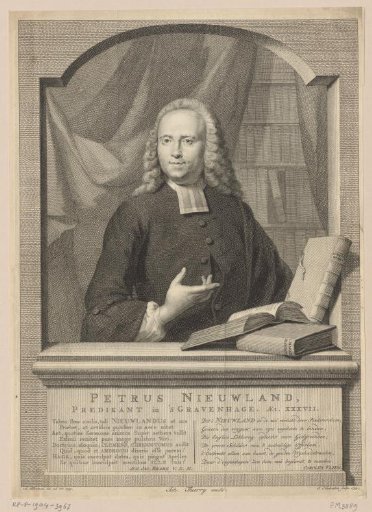 Portrait of Petrus Nieuwland at the age of 37