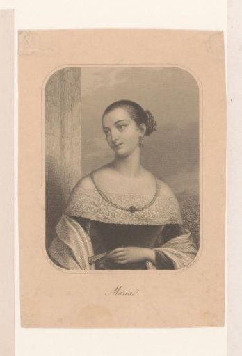 Portrait of an unknown woman