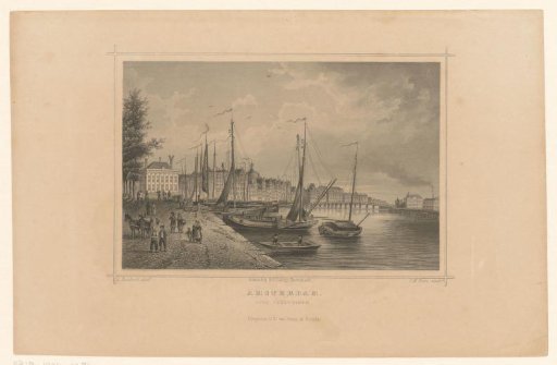 View of Amsterdam and the Amstel