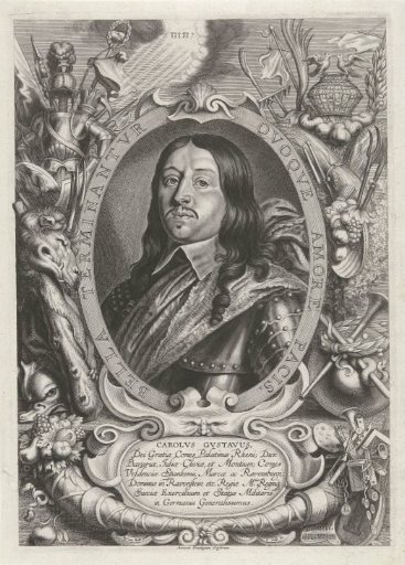 Portrait of Charles Gustav of the Palatinate-Zweibrücken