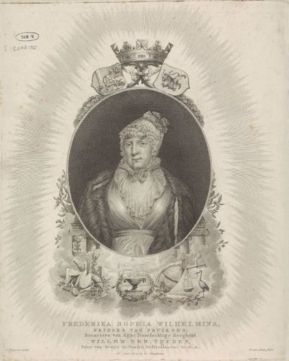 Portrait of Wilhelmina of Prussia