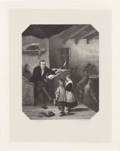 Gysbert Japicx, ca. 1650, as schoolmaster
