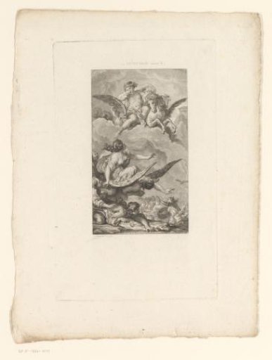 Scene from a poem with Pegasus