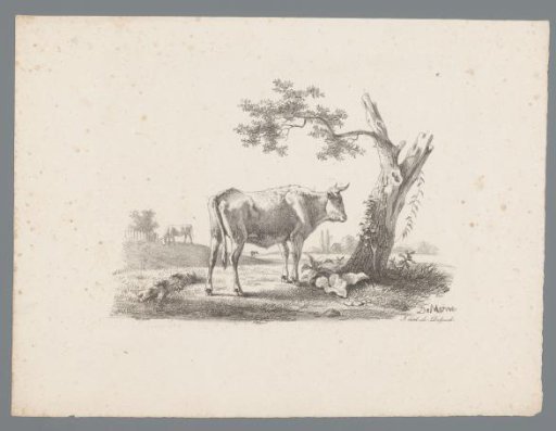 Landscape with an ox