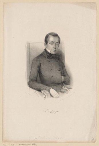 Portrait of Jacobus Leunis van der Vliet