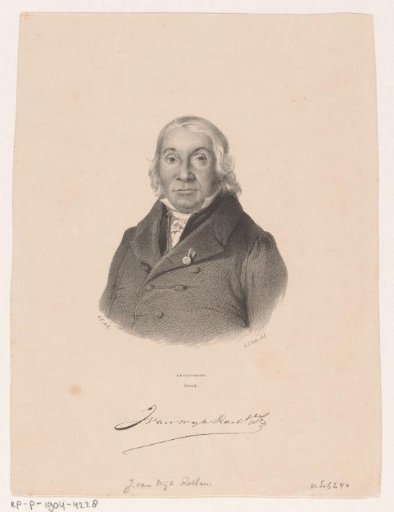 Portrait of Jacobus van Wijk Roelandszoon