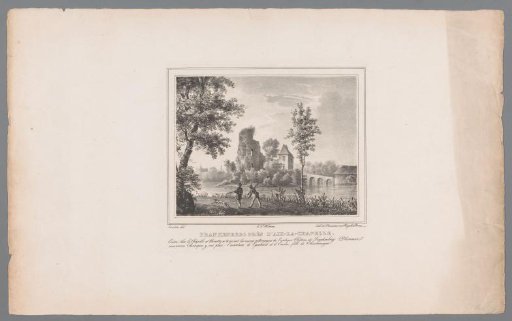 View of Frankenberg Castle near Aachen