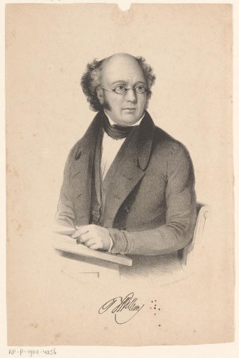Portrait of Jan Frans Willems