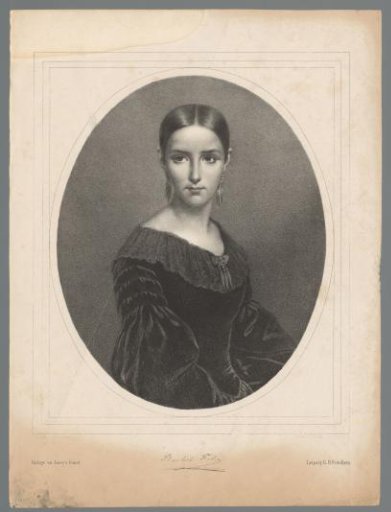 Portrait of Elizabeth-Rachel Félix