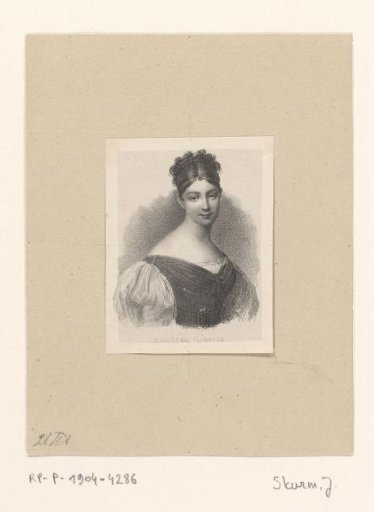 Portrait of Maria Malibran
