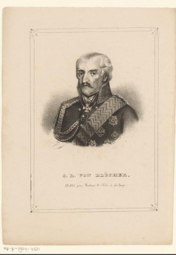 Portrait of Gebhard Leberecht von Blücher