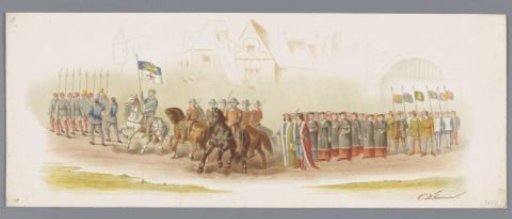 Utrecht Masquerade of 1876 (First Plate)