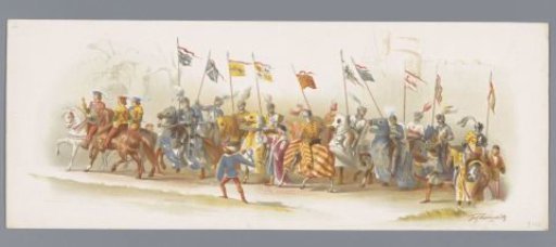 Utrecht Masquerade of 1876 (Second Plate)