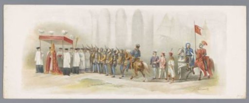 Utrecht Masquerade of 1876 (Third Plate)