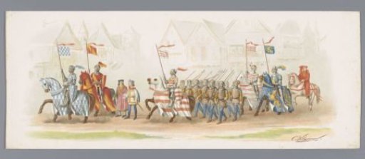 Utrecht Masquerade of 1876 (Fourth Plate)