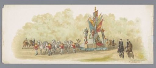 Utrecht Masquerade of 1876 (Seventh Plate)