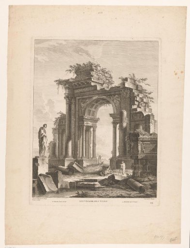 Ruin of a triumphal arch