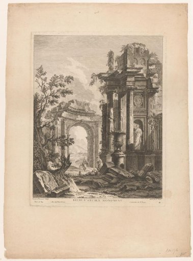 Ruin of an antique monument