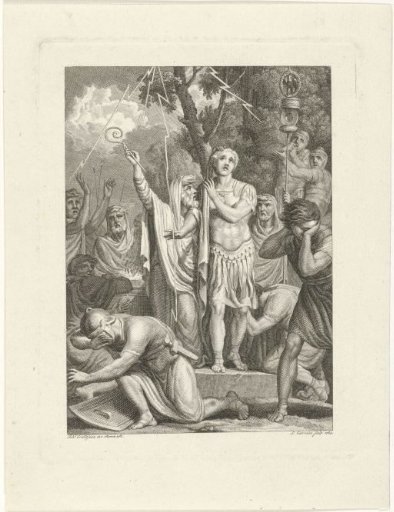 Arminius Asking Counsel of the Druids