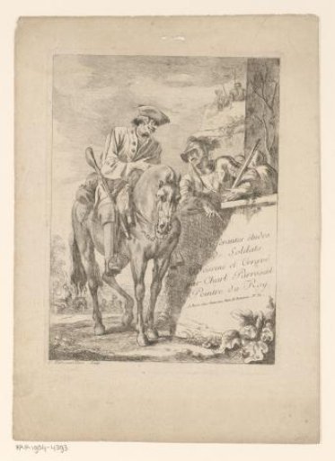 Title Print with Two Soldiers