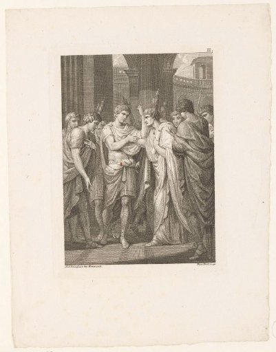 Germanicus woken at night in the army camp