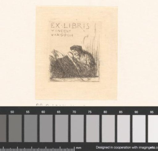Ex libris for Vincent van Gogh