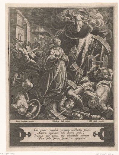 Glorification of Saint Catherine