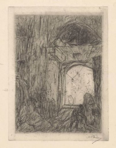 Entrance of a bazaar