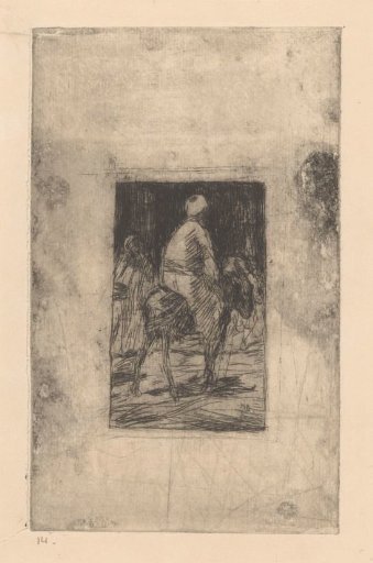 Ottoman Man on a Donkey