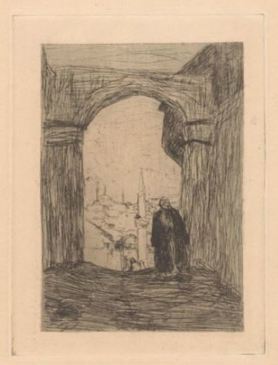 Gate in Constantinople
