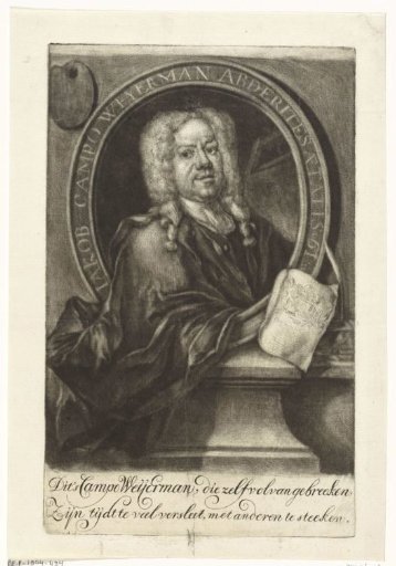 Portrait of Jakob Campo Weyerman