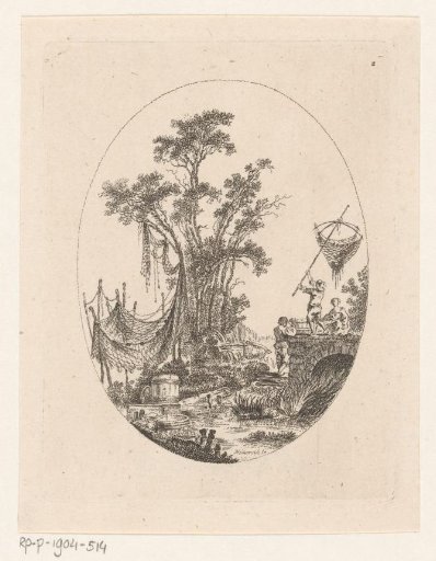Landscapes with Fishermen and Fishing Nets