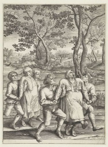 Two Epileptics and Their Attendants on the Way to Molenbeek