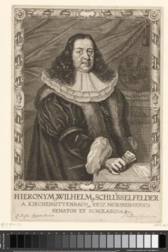 Portrait of Hieronymus Wilhelm Schlüsselfelder von Kirchensittenbach