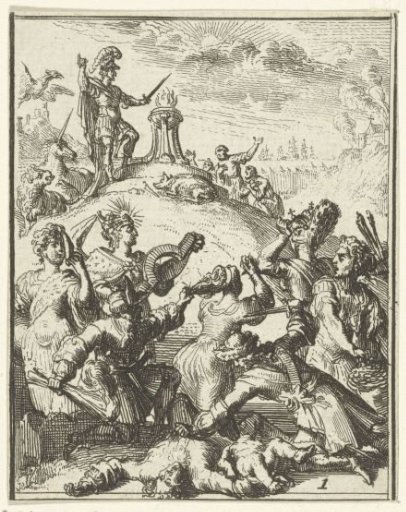 Allegory on the Invasion of the French and the Liberation by William III